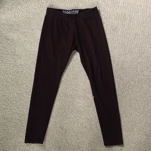 NIKE maroon and pink leggings